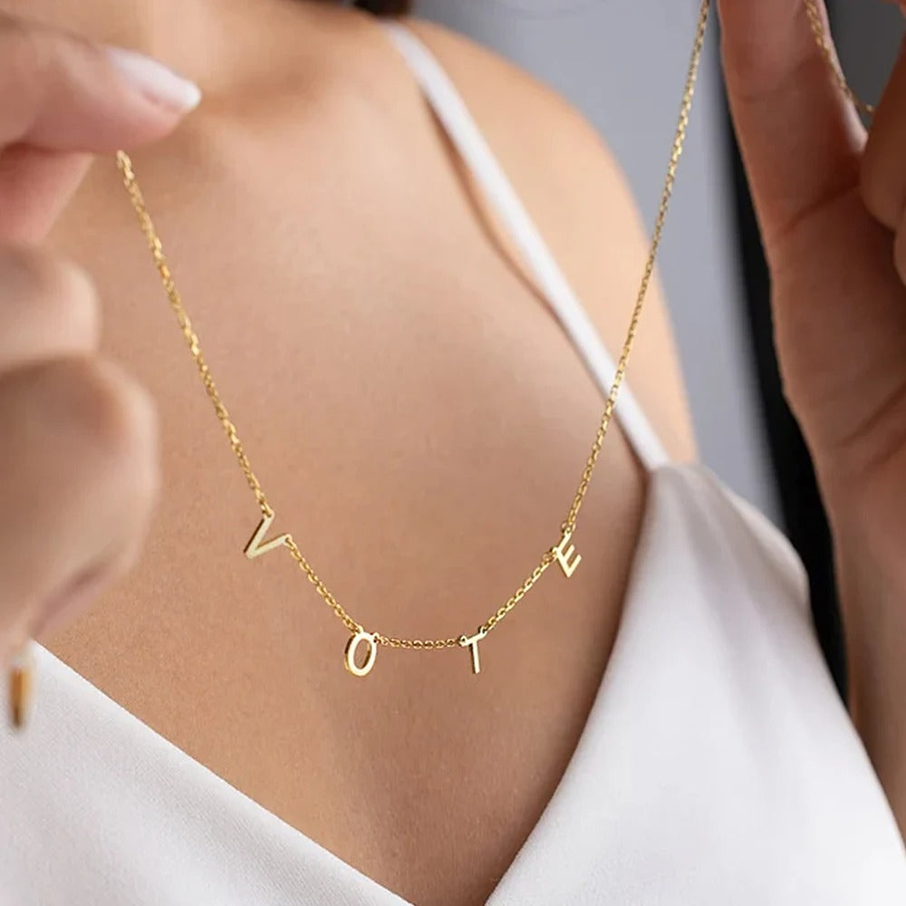 Personalized Letter and Sumbol Necklace