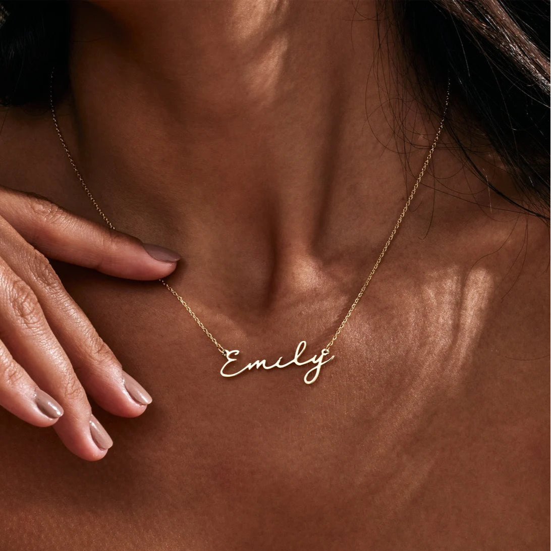 Custom Cursive Name Necklace