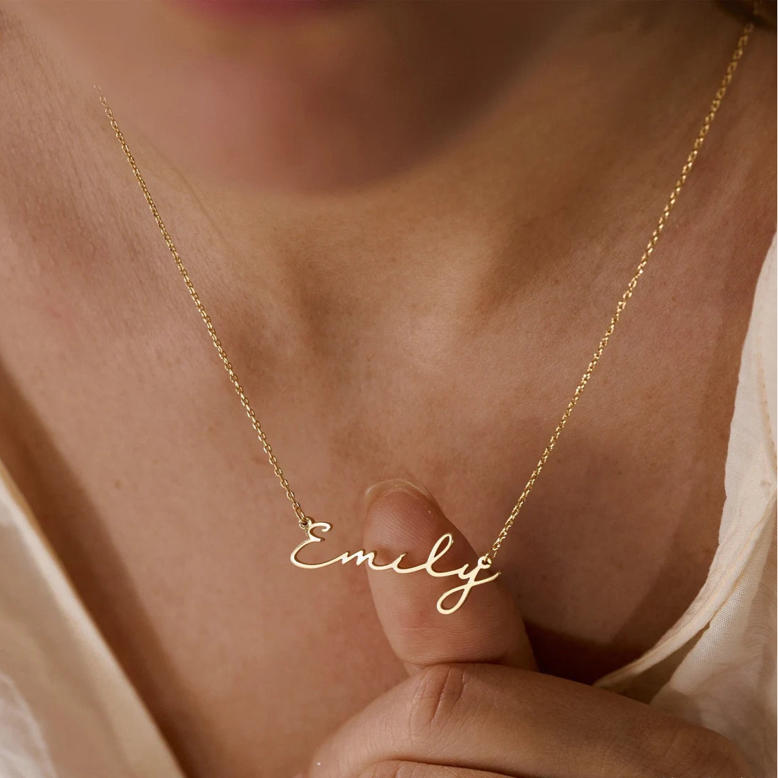 Custom Cursive Name Necklace