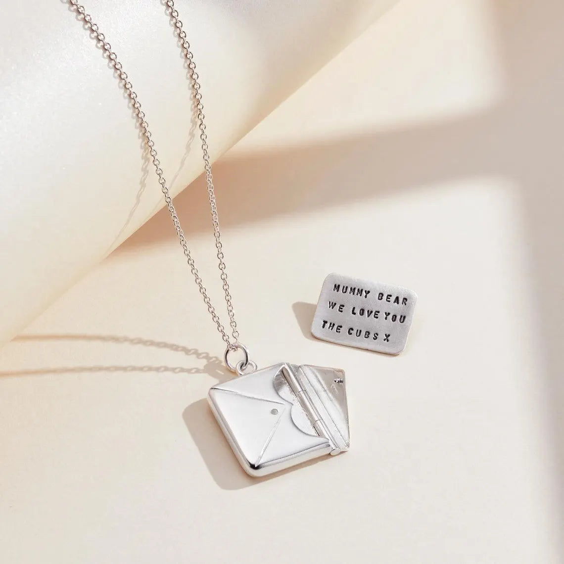 Personalized Envelope Letter Necklace