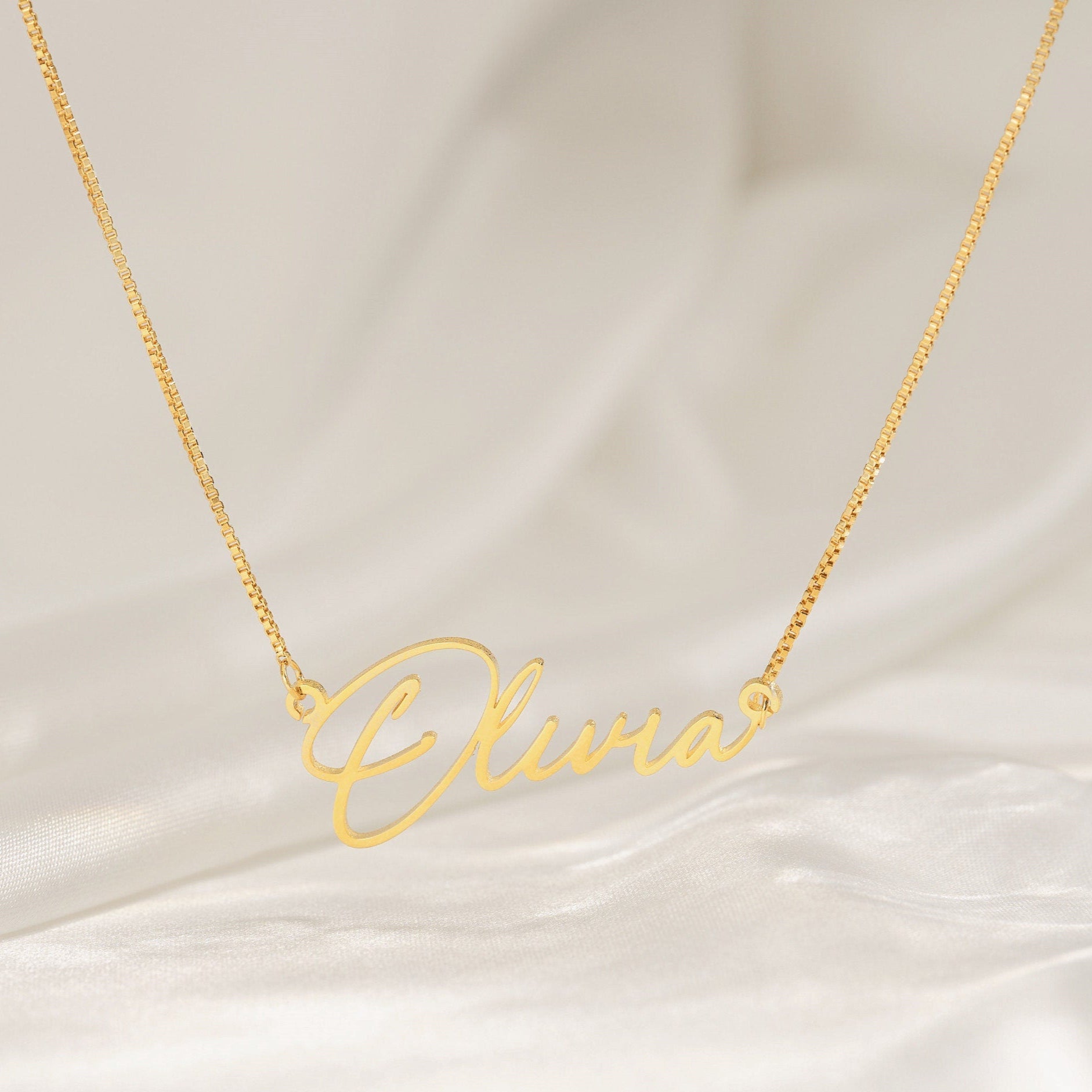 Signature Name Necklace