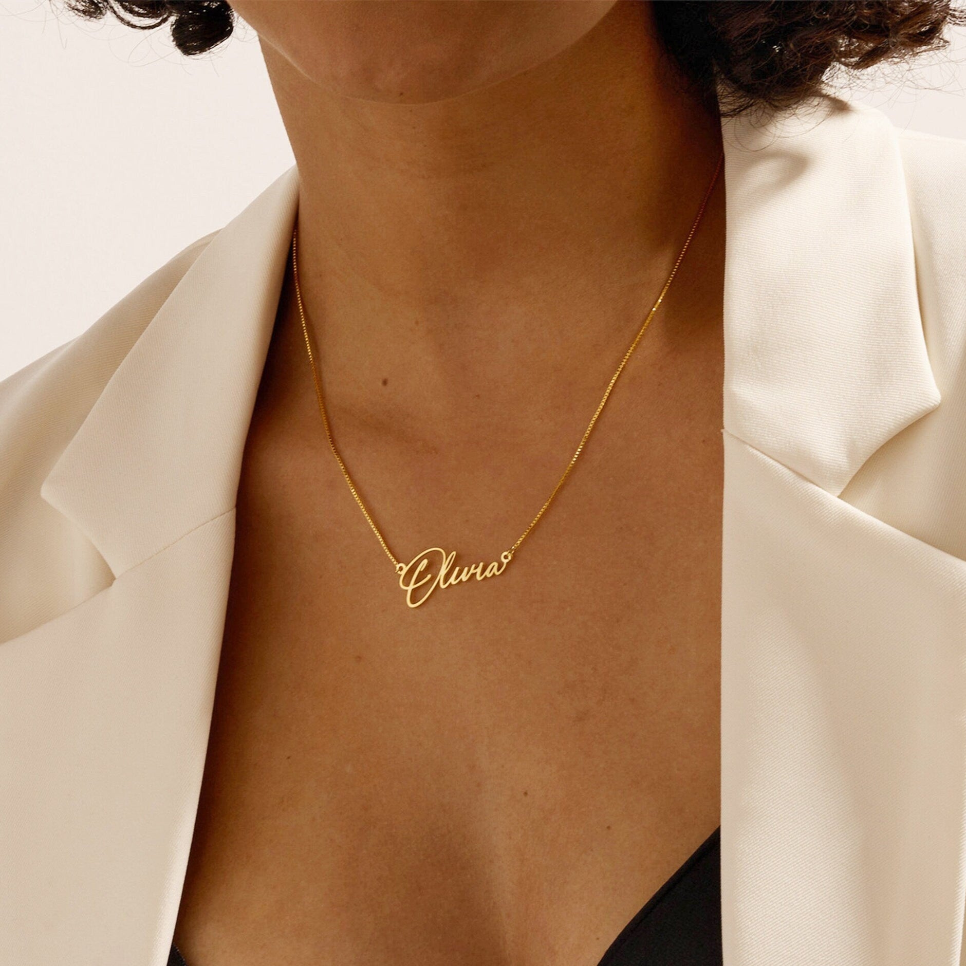 Signature Name Necklace