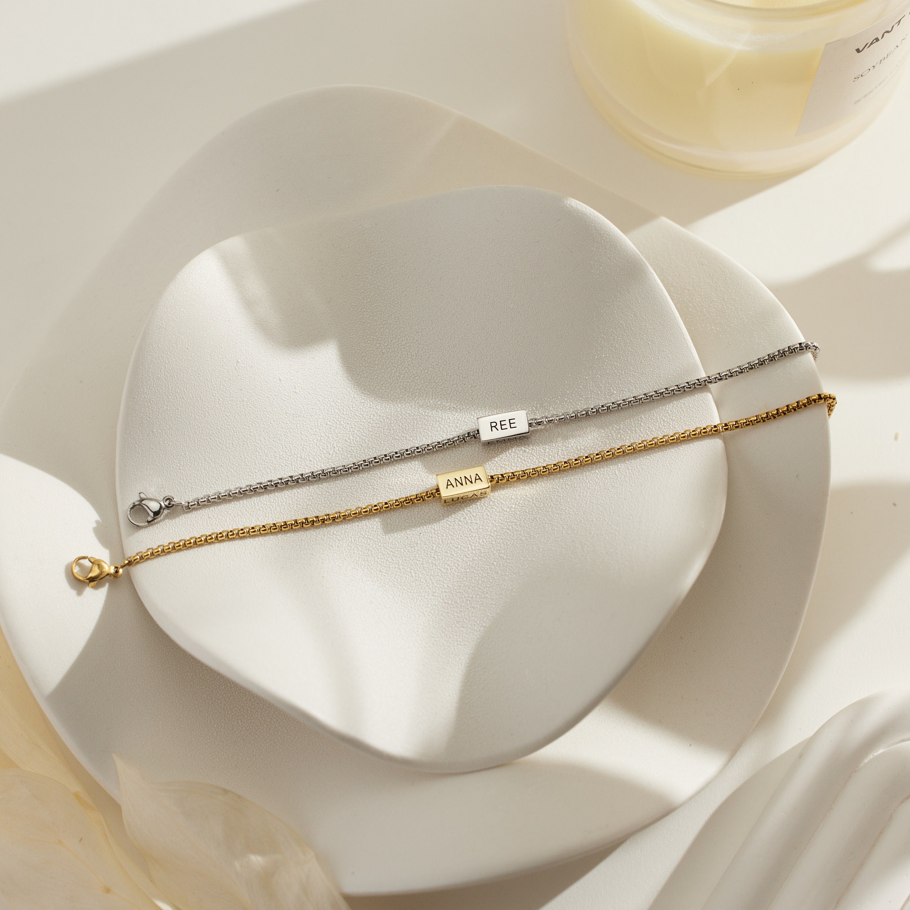 Mutiple Engrave Bracelet for Men