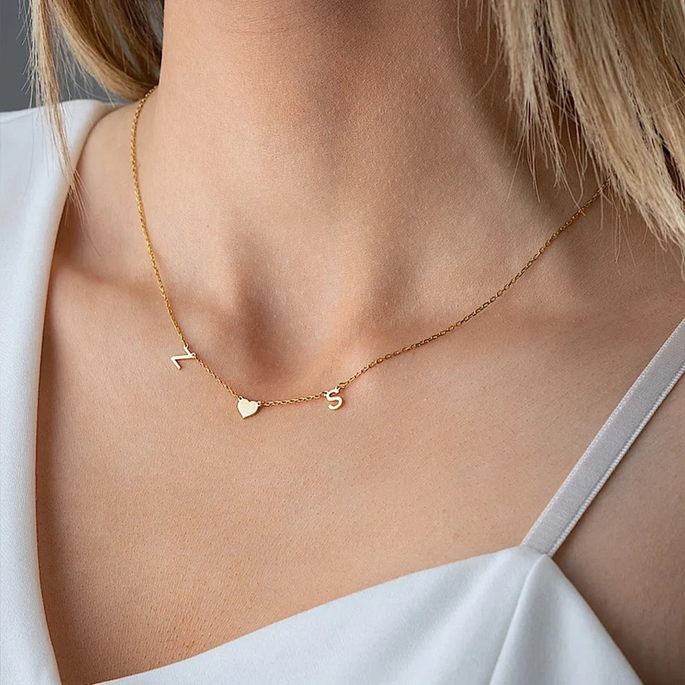 Personalized Letter and Sumbol Necklace