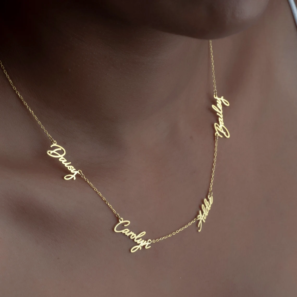 Multiple Name Necklace