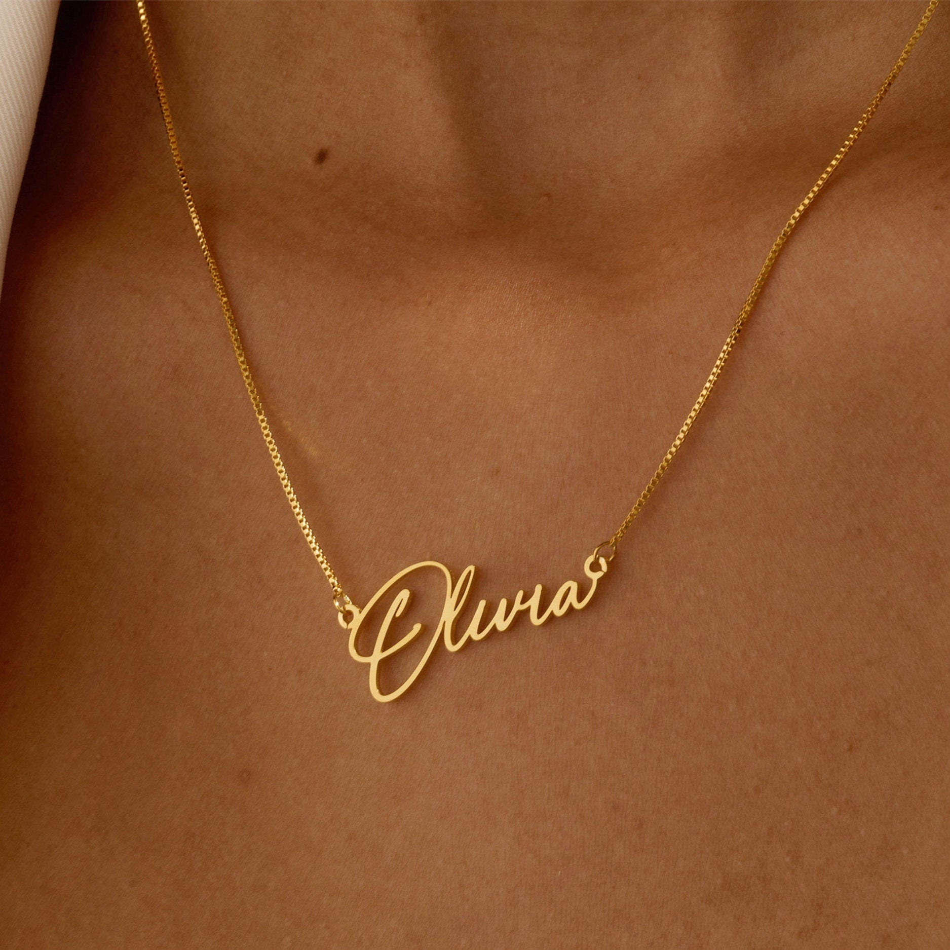 Signature Name Necklace